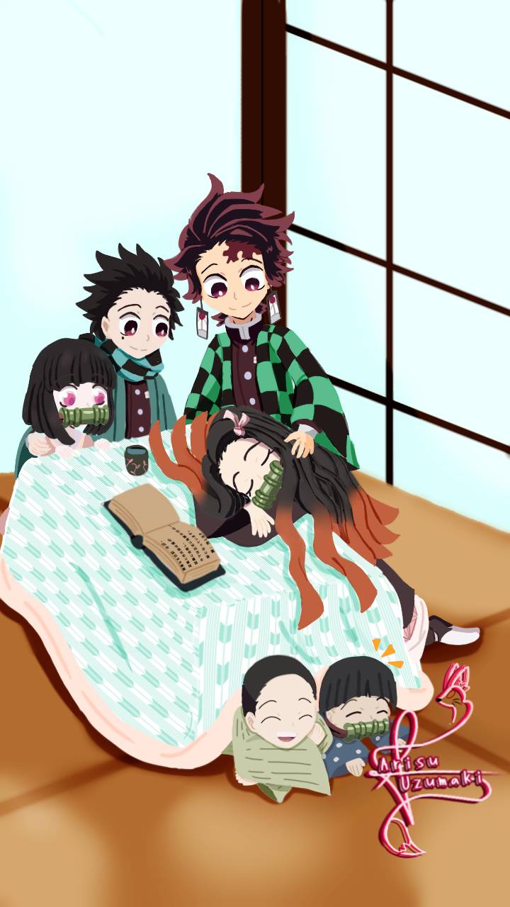 Demon Slayer - Tanjiro and friends by SabartDM on DeviantArt