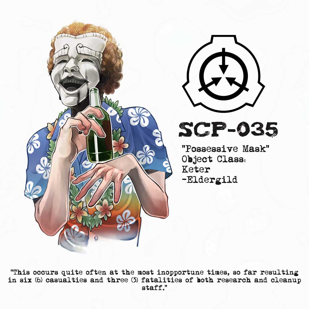 SCP-035 possessive mask by Eldergild on DeviantArt