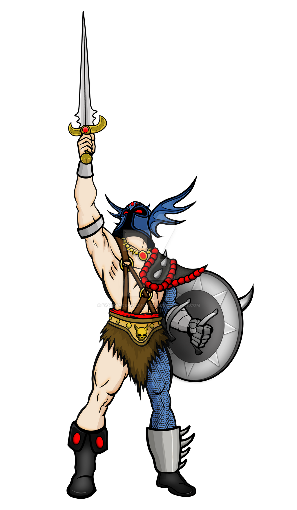 Warduke Has The Power! by panicfaceproductions on DeviantArt