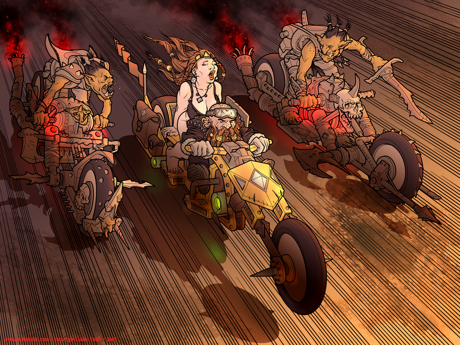 Dwarf Biker