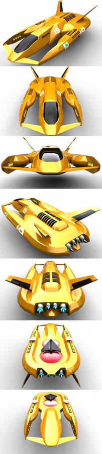 Anti-grav Racer No. 19