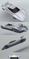 Flying car prototype X body