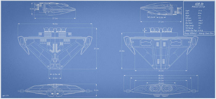 Kob R4 Multipurpose Ship Blueprint