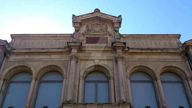 Ecole de dessin, bibliotheque (Carcassonne, FR)