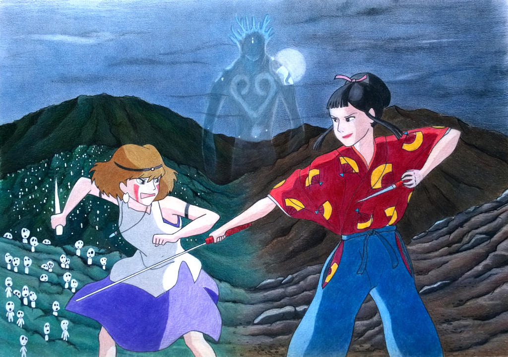 Princess Mononoke Fan Art By Obibu On DeviantArt princess-mononoke-fan-art-by-obibu-on-deviantart