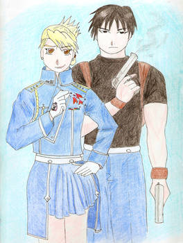 FMA - Col. Hawkeye and Lt. Mustang?