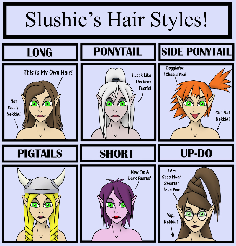 Slushie Faerie Hair Styles