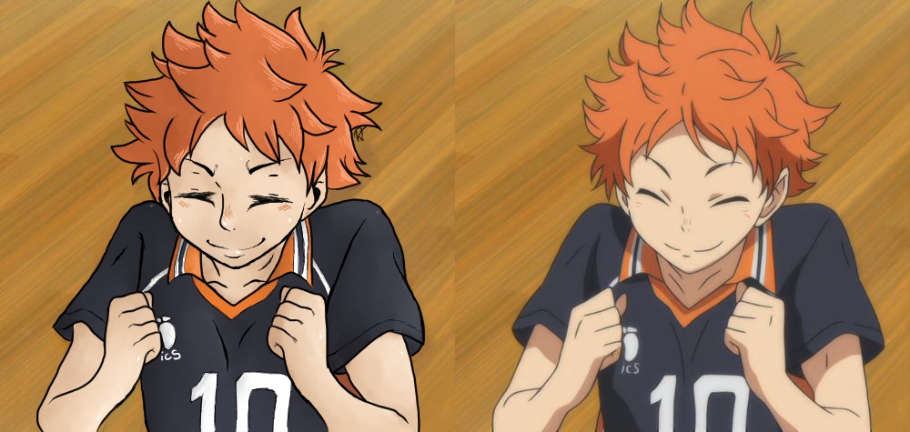 CLOSED] haikyuu screencaps — image description: 1 photo of hinata shouyou