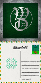 Wizard Of OZ- Post card 1