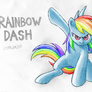 Rainbow Dash Epic Pose