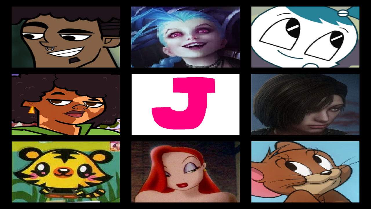 Letter R J Characters My Favorite Letter J Characters Part 2 by electricturtles16 on DeviantArt