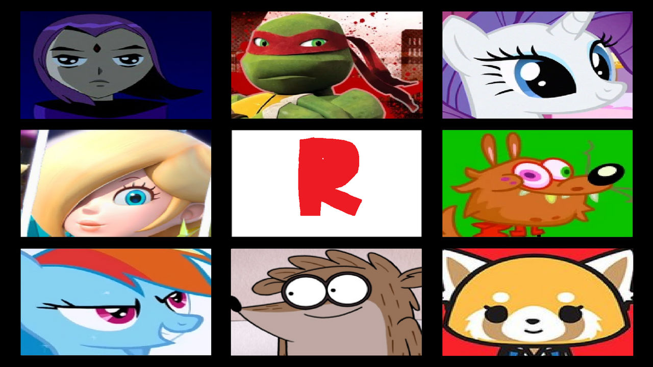 Comic Character R My Favorite Letter R Characters Part 1 by electricturtles16 on DeviantArt