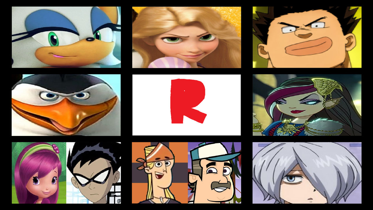 My Favorite Letter R Characters Part 2 by electricturtles16 on DeviantArt