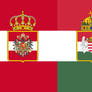 Austria Hungary Empire flag alt 