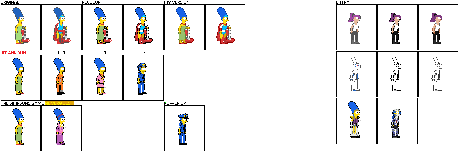 Marge Simpson Games Pixel By Metalangelol By Metalangelol