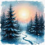 Winter forest