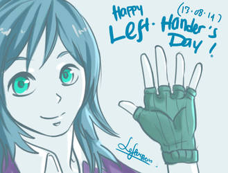 Happy Lefthanders Day! by Lefterstein