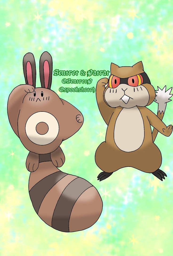 Sentret and Patrat (2019) by SpookMew on DeviantArt
