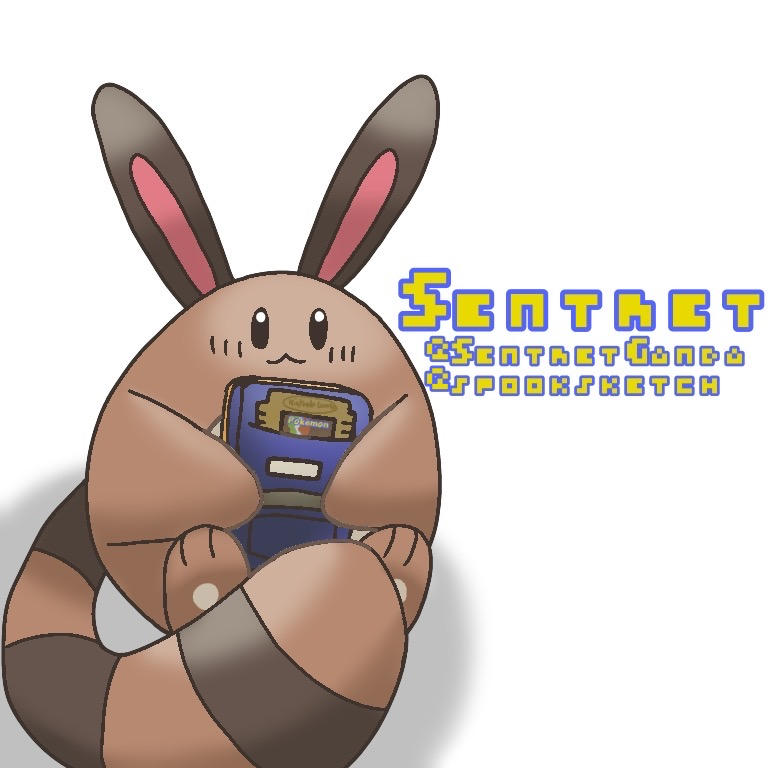 Sentret Gen 1 Sentret with Gameboy (2019) by SpookMew on DeviantArt