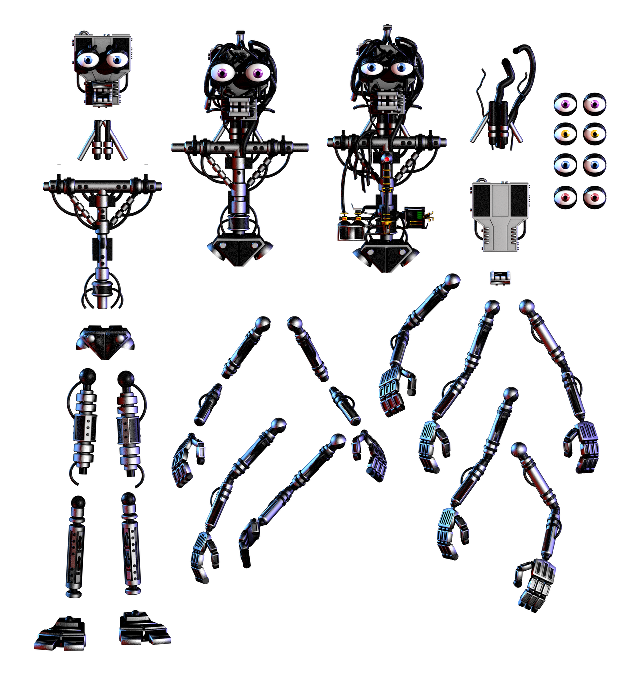 Endoskeleton Resource Pack by ROBERTDH on DeviantArt