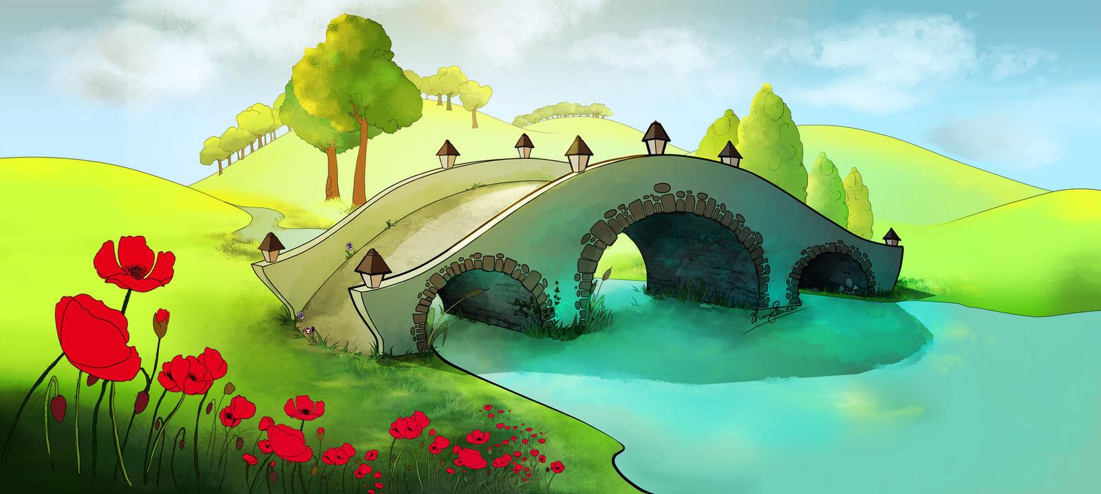 Poppy bridge