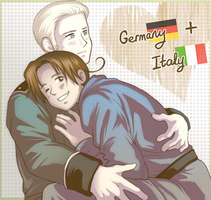 Hetalia Germany Italy By TechnoRanma On DeviantArt hetalia-germany-italy-by-technoranma-on-deviantart