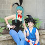 DB Cosplay - Bulma and Goku 3