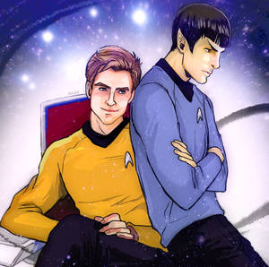 Kirk + Spock