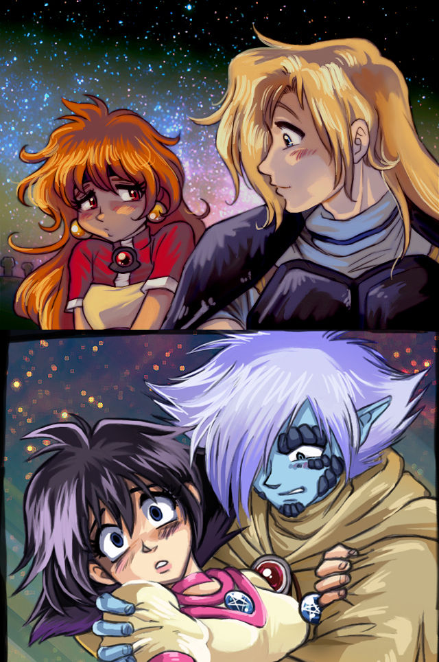 Slayers SCREENCAP redraw by TechnoRanma on DeviantArt