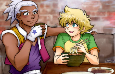 Beyblade Rick + Max by TechnoRanma