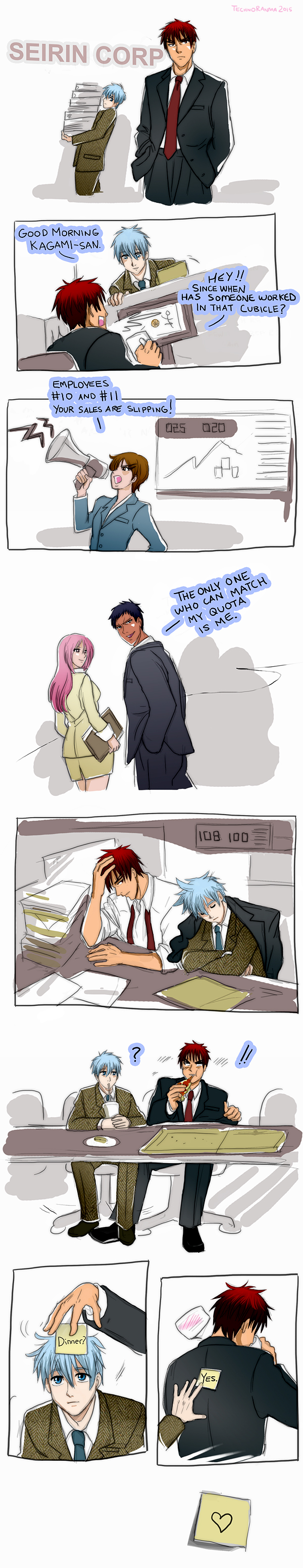 Kagami x Kuroko Suits