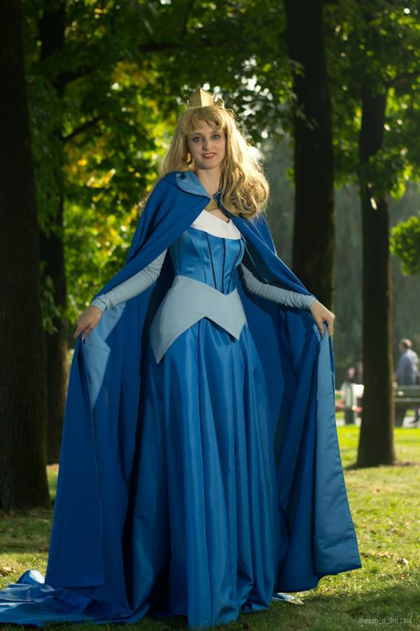 Aurora blue dress cosplay by ayral on DeviantArt Aurora blue dress cosplay by ayral on DeviantArt