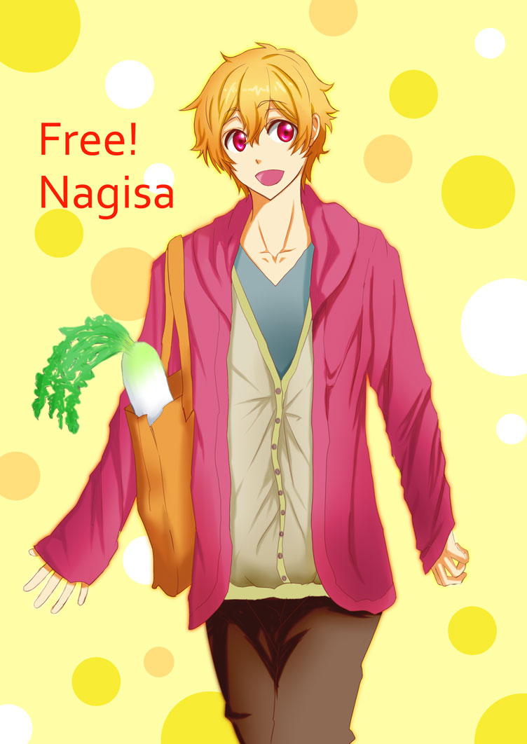 Free! Nagisa in shopping