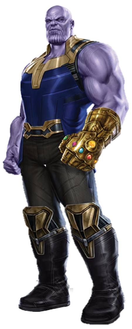 Infinity War Thanos 1 Updated Transparent By Captain Kingsman16