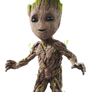 Baby Groot 1 - Transparent