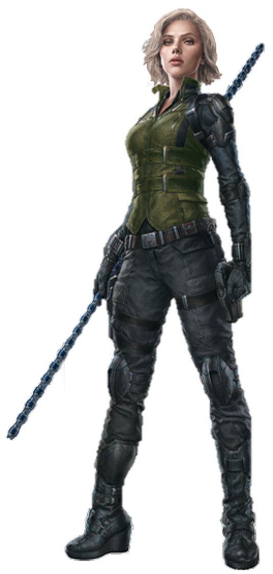 Infinity War Black Widow 1 Updated Png By Captain Kingsman16 On Deviantart