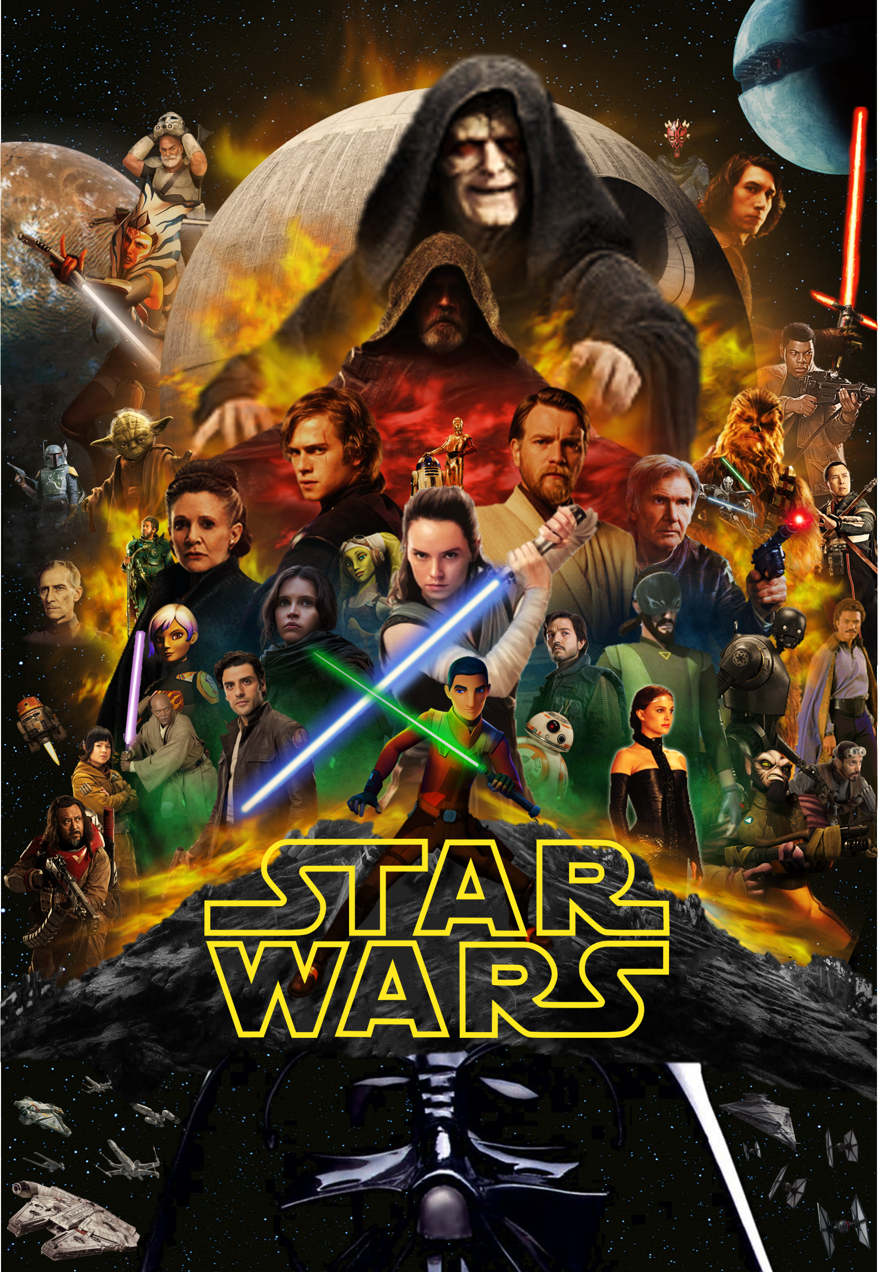 Star Wars Poster Infinity War Style By Captain Kingsman16 On Deviantart Star Wars Poster Infinity War Style By Captain Kingsman16 On Deviantart