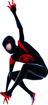 Into the Spider-Verse - Miles Morales (2) - PNG