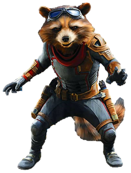 Avengers Endgame Rocket Raccoon (2) - PNG