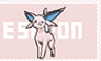 Eeveelutions stamp (Espeon)