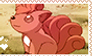 Vulpix stamp