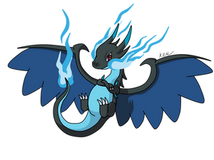 Mega Charizard X Chibi