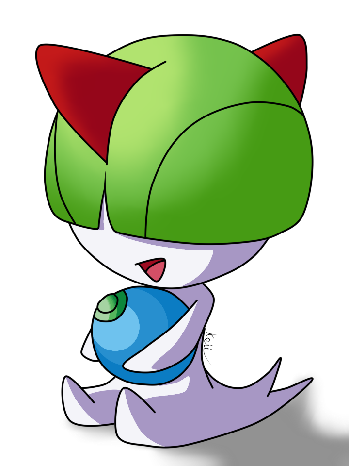 Ralts by flareskeii on DeviantArt