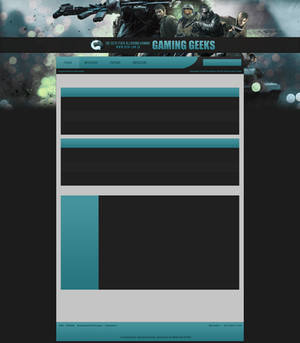 Gaming Geeks Webdesign (2013)