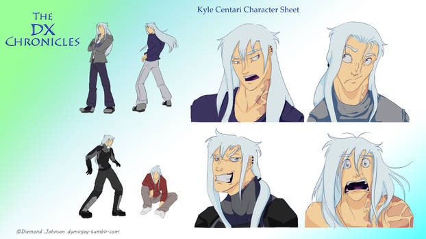 Character sheet Kyle Centari