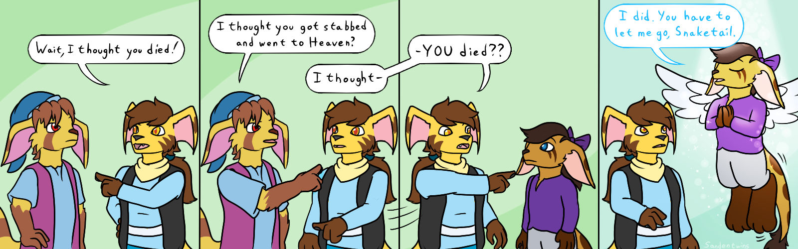 Slightly Damned Inverted AU - I thought by CarmineKanzer on DeviantArt