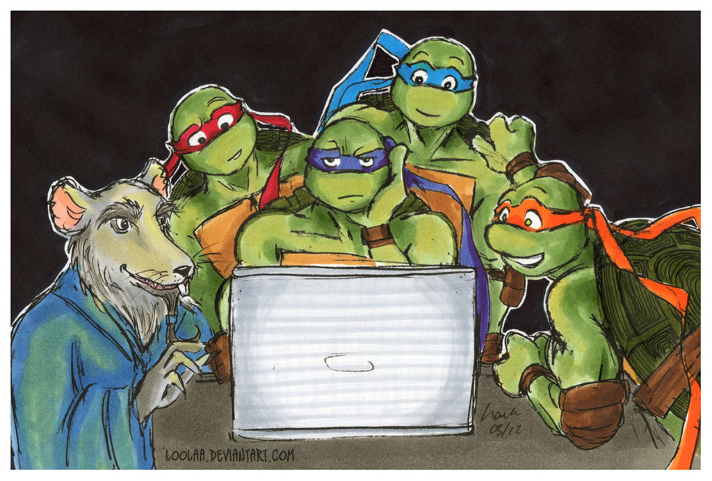 TMNT: Something Interesting? by loolaa