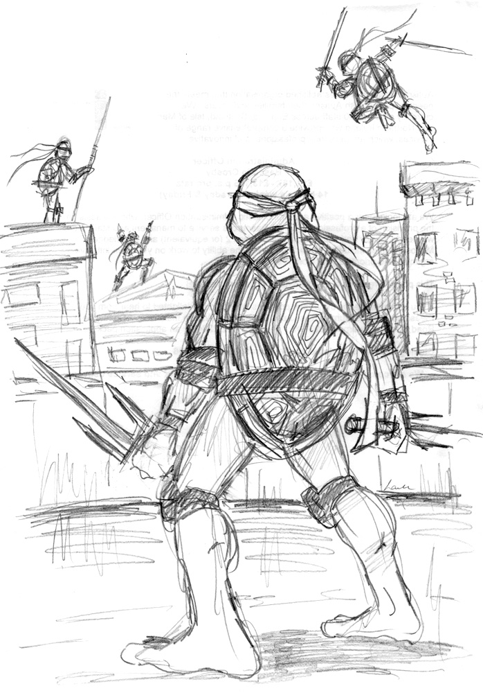 TMNT Scrap: Doodle1