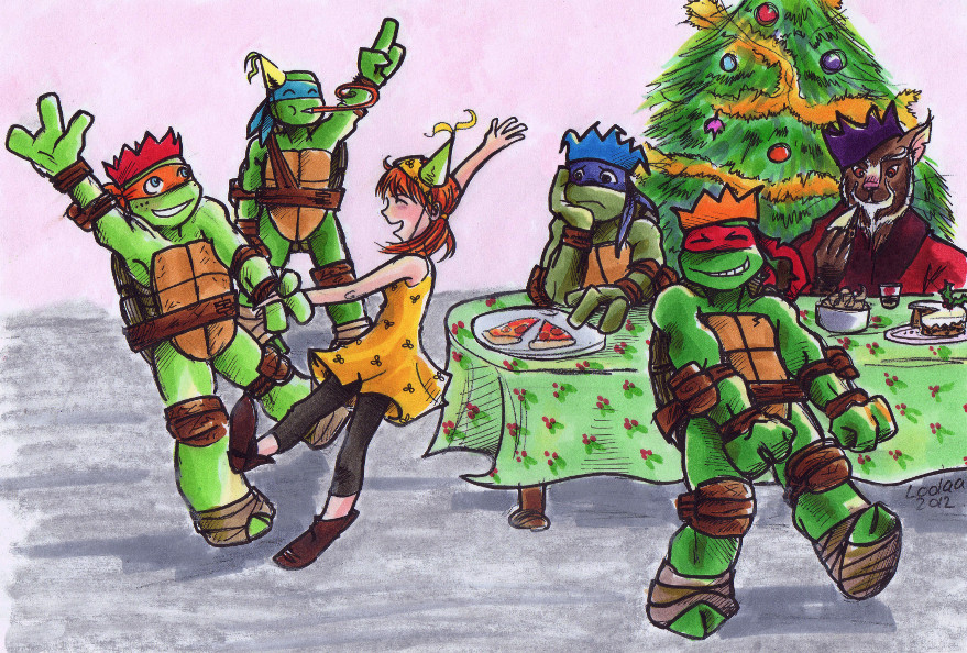 TMNT Advent Calendar 18: Party