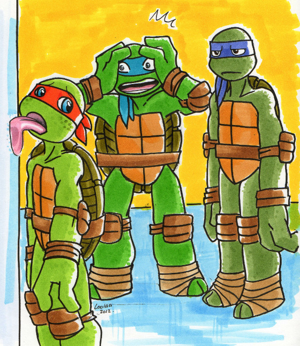 TMNT Advent Calendar 19: Ice by loolaa on DeviantArt TMNT Advent Calendar 19: Ice by loolaa on DeviantArt